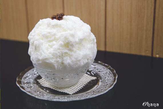 六花のココナッツミルクカキ氷